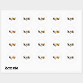 Halloween Nursing Ronde Sticker (Vel)