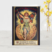 Halloween Nutshell Kaart (Gele Bloem)