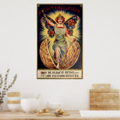 Halloween Nutshell Poster (Keuken)