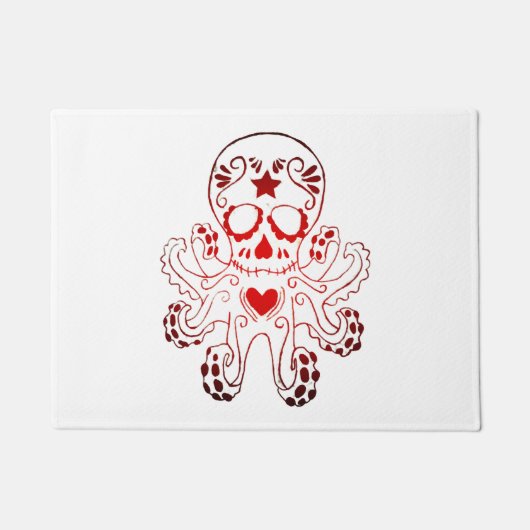 Halloween Octo Deurmat (Voorkant)