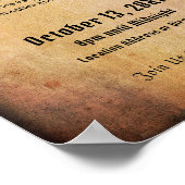 Halloween of Gothic Moody Ancient Style Event Poster (Hoek)