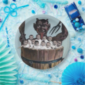 Halloween of Kerstmis Kampus Papieren Bordje (Feest)