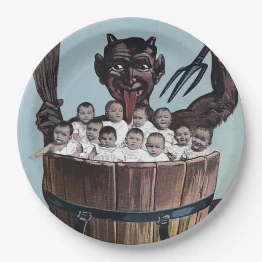 Halloween of Kerstmis Kampus Papieren Bordje (Voorkant)