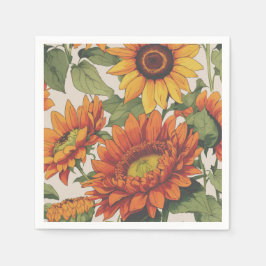 Halloween of Thanksgiving herfst servetten