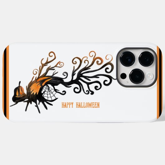 Halloween/oktober/Herfst/pompoenboom Case-Mate iPhone Case (Achterkant (horizontaal))