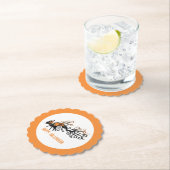 Halloween/oktober/Herfst/pompoenboom Kartonnen Onderzetters (Insitu)