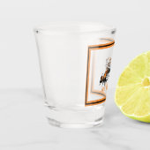 Halloween/oktober/Herfst/pompoenboom Shot Glas (Links)