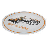 Halloween/oktober/Herfst/pompoenboom Snijplank (Hoek)