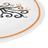 Halloween/oktober/Herfst/pompoenboom Snijplank (Hoek)