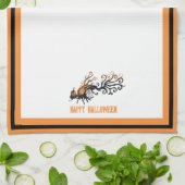 Halloween/oktober/Herfst/pompoenboom Theedoek (Gevouwen)