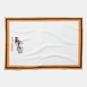 Halloween/oktober/Herfst/pompoenboom Theedoek (Horizontaal)