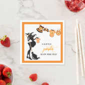 Halloween Oktober Witch Pumpkin Baby shower Servet (Insitu)