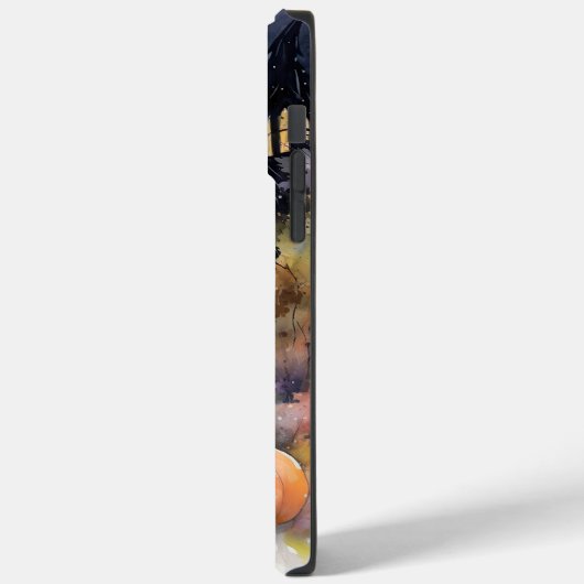 Halloween Old English Sheepdog with Pumpkins Scary Case-Mate iPhone Case (Achterkant / Links)