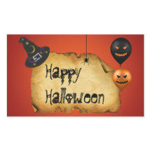 Halloween Old Parchment Greeting