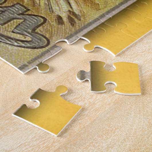  Halloween Old Witch en Full Moon Legpuzzel (Zijkant)