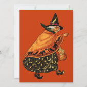  Halloween Old Witch Kaart (Voorkant)