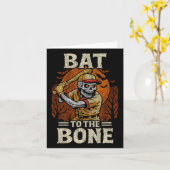 Halloween om kostuum te verkopen - Halloween Skele Kaart (Gele Bloem)