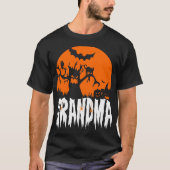 Halloween oma enge 31 oktober cadeau t-shirt (Voorkant)