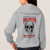 Halloween Onafhankelijkheidsdag met schedel (Achterkant)