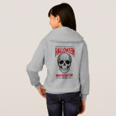 Halloween Onafhankelijkheidsdag met schedel (Achterkant volledig)