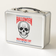 Halloween Onafhankelijkheidsdag met schedel