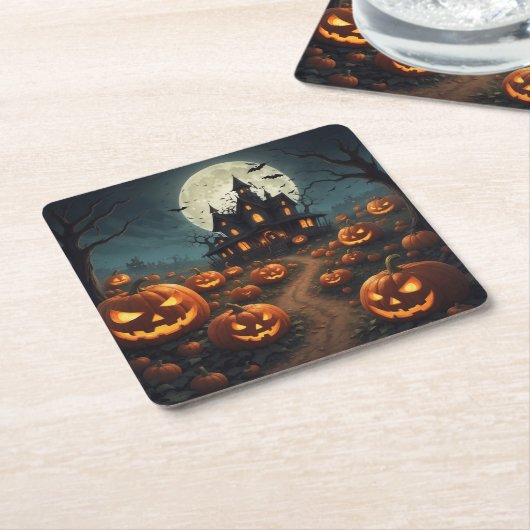 Halloween onderzetter (Schuin)