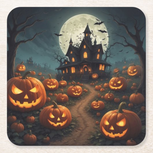 Halloween onderzetter (Voorkant)