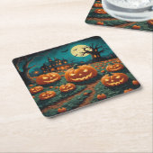 Halloween-onderzetter Kartonnen Onderzetters (Schuin)