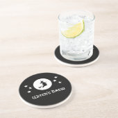 Halloween Onderzetter slaan, zwart (Zijkant)