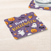 Halloween Onderzetters: ideaal voor Drinken! Kartonnen Onderzetters (Schuin)