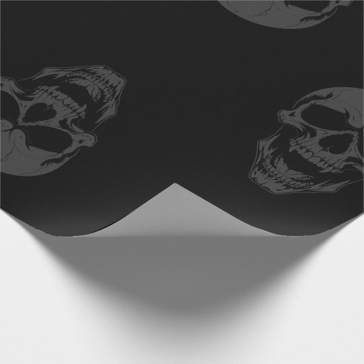 Halloween ondode vampier schedel enge monster cadeaupapier (Hoek)