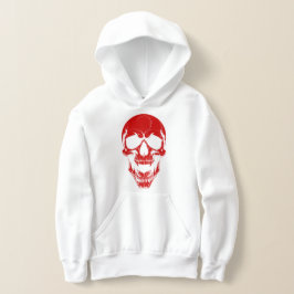 Halloween ondode vampier schedel enge monster rood