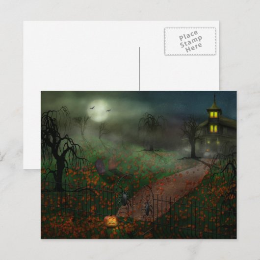 Halloween - One Hallows Eve Briefkaart (Voorkant / Achterkant)