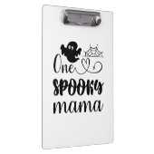 Halloween One Spooky Mama Birthday Klembord (Rechts)