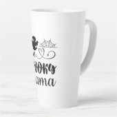 Halloween One Spooky Mama Birthday Latte Mok (Rechterhoek)