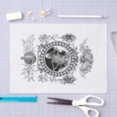 Halloween-ontkoppeling Tissuepapier (Craft)