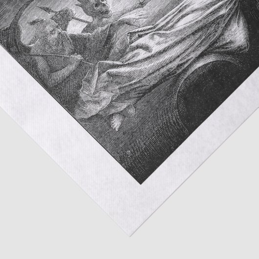 Halloween-ontkoppeling Tissuepapier (Detail)