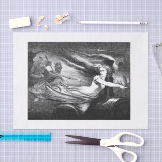 Halloween-ontkoppeling Tissuepapier (Craft)