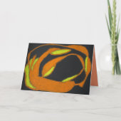 Halloween ontlichaamde Jack'oLantern Kaarten (Voorkant)