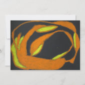 Halloween ontlichaamde Jack'oLantern-uitnodigingen Kaart (Voorkant)