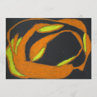 Halloween ontlichaamde Jack'oLantern-uitnodigingen Kaart