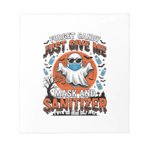 Halloween Ontsmettingsmiddel Grappig Geesten Maske Notitieblok