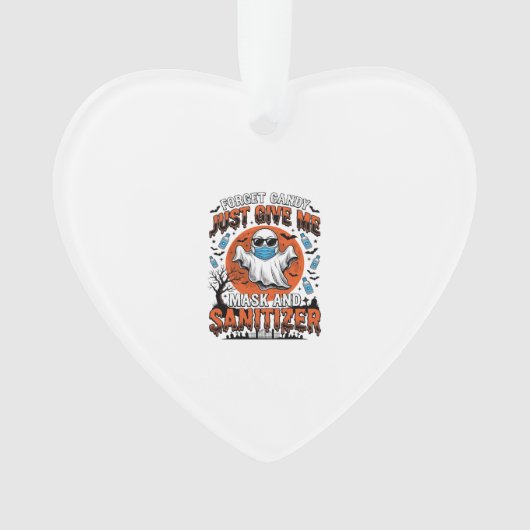 Halloween Ontsmettingsmiddel Grappig Geesten Maske Ornament (voorkant)