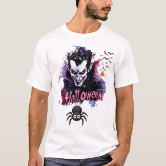 halloween ontwerp t-shirt