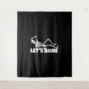 Halloween ontwerp voor volwassen humorliefhebbers wandkleed