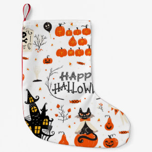 Halloween-ontwerpelementen. Halloween clipart met Kleine Kerstsok