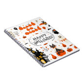 Halloween-ontwerpelementen. Halloween clipart met Notitieboek (Rechterzijde)