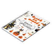 Halloween-ontwerpelementen. Halloween clipart met Notitieboek (Linkerzijde)