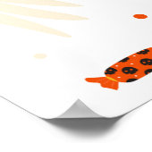 Halloween-ontwerpelementen. Halloween clipart met Poster (Hoek)