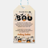 Halloween Onze kleine Boo 1e verjaardag partij Cadeaulabel (Voorkant)